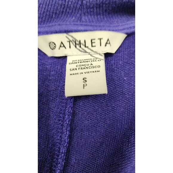Athleta Pranayama Restore Wrap Purple Cardigan Sweater Small - Picture 6 of 6